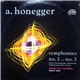 Honegger, Czech Philharmonic Orchestra, Serge Baudo - Symphonies No. 2 And No. 3