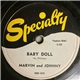 Marvin And Johnny - Baby Doll / I'm Not A Fool