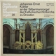 Bach, Johannes-Ernst Köhler - Johannes-Ernst Köhler An Der Silbermannorgel Der Katholischen Hofkirche Zu Dresden